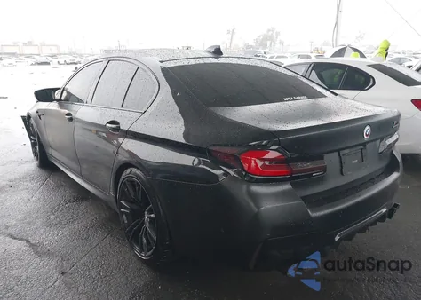 2021 BMW M5 from USA, damaged, VIN WBS83CH02MCH13319